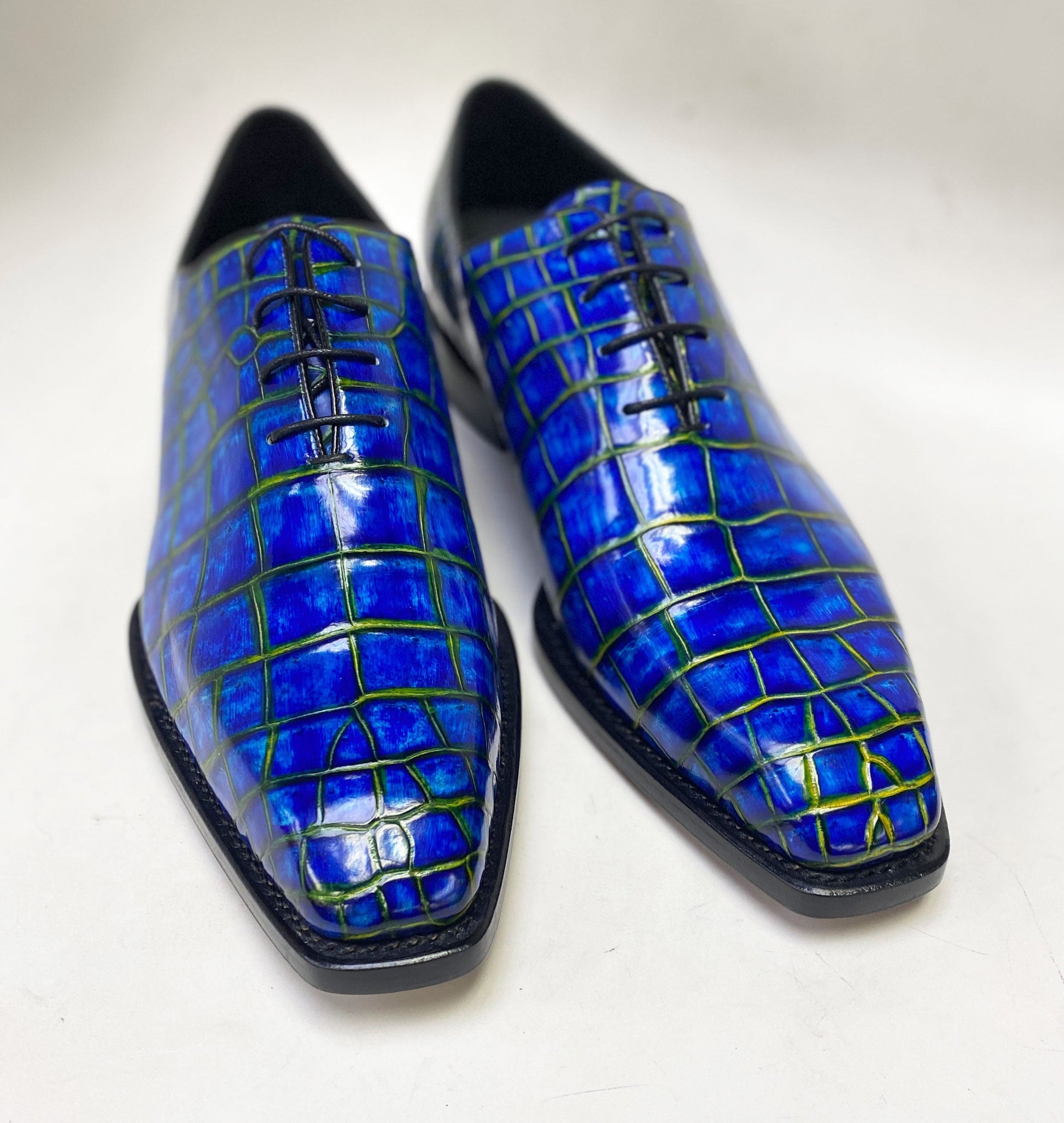 Maurice Brooklyn Alligator Oxford - Cognac