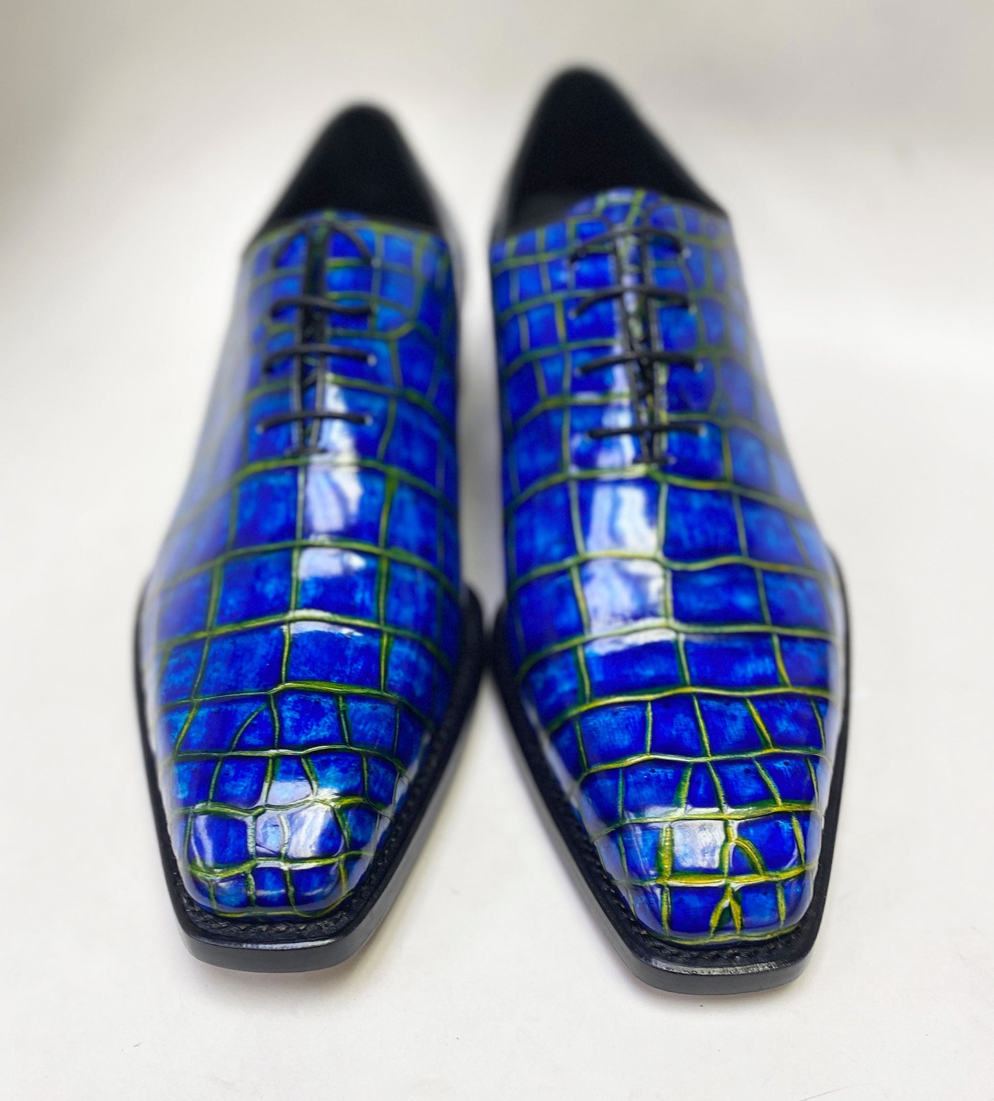 Maurice Brooklyn Alligator Oxford - Cognac