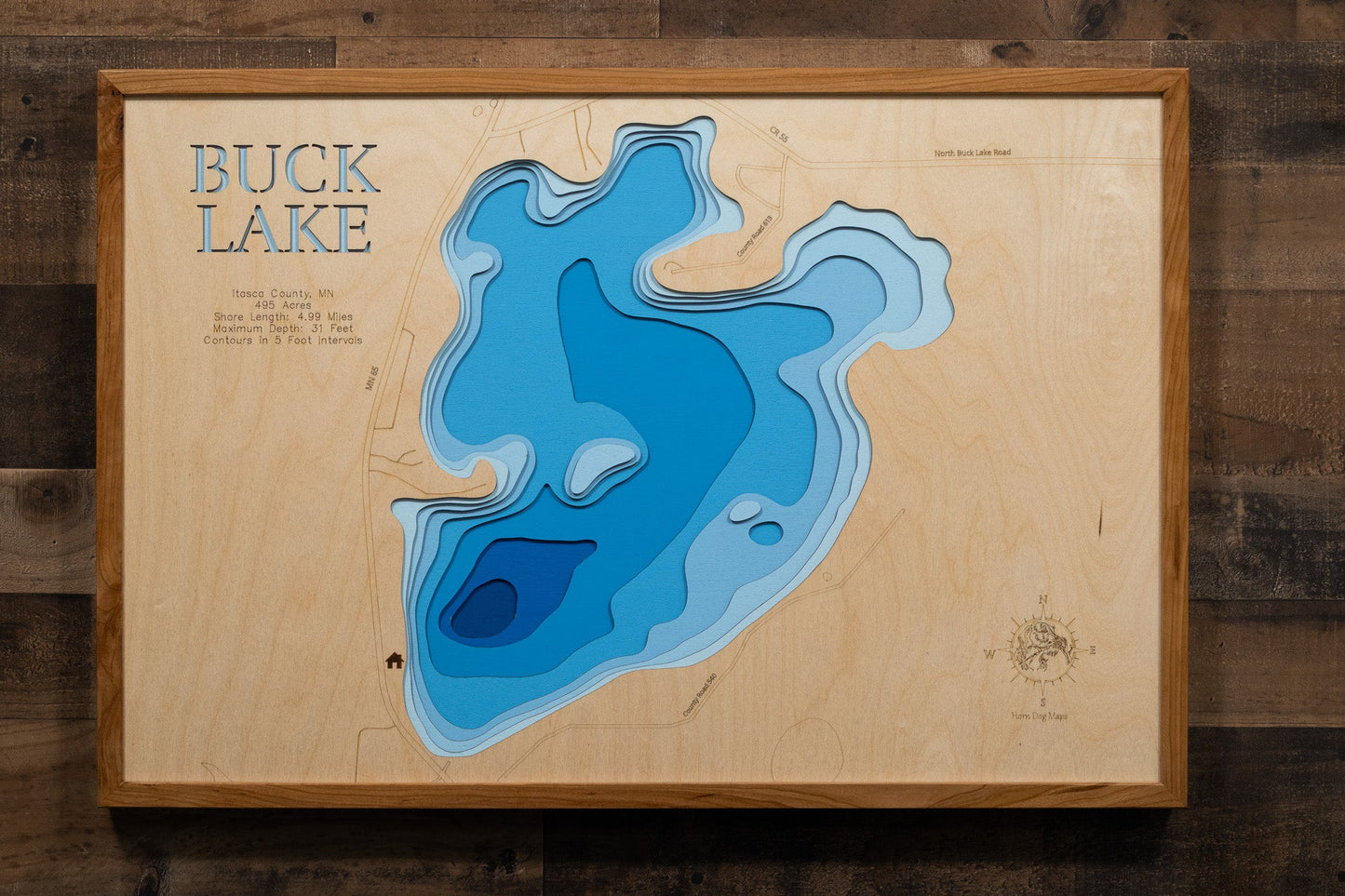 Buck Lake in Itasca County, Minnesota