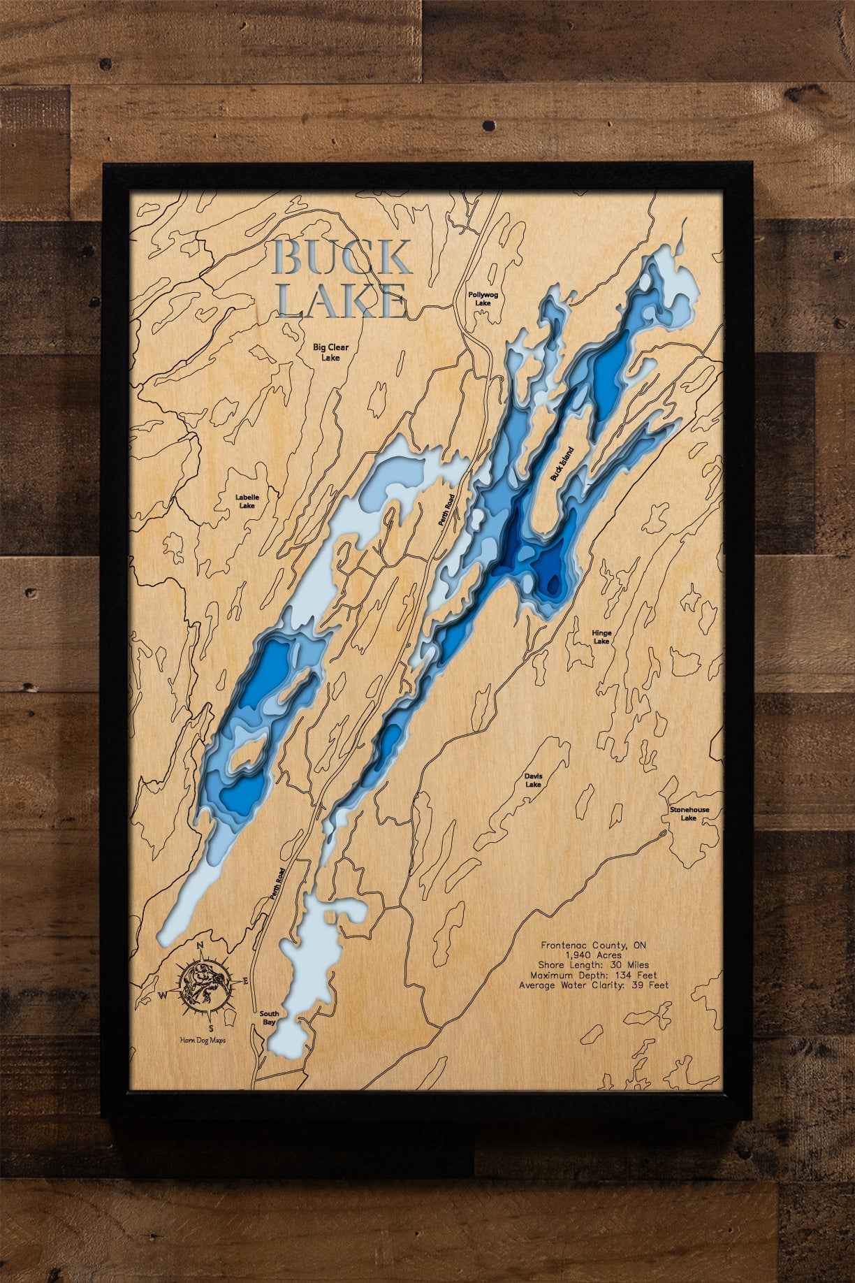 Buck Lake in Frontenac County, Ontario