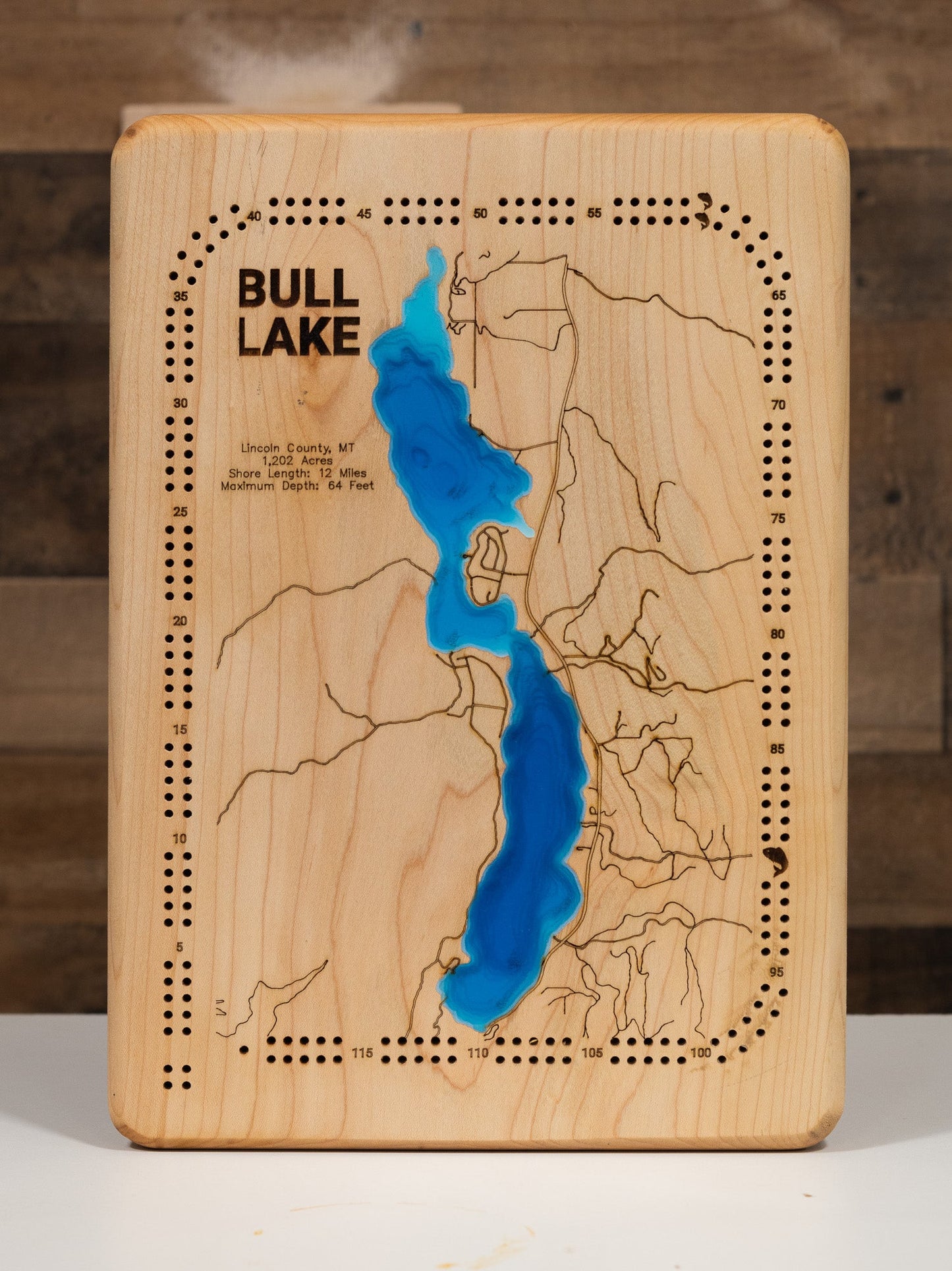 Bull Lake in Lincoln County, Montana