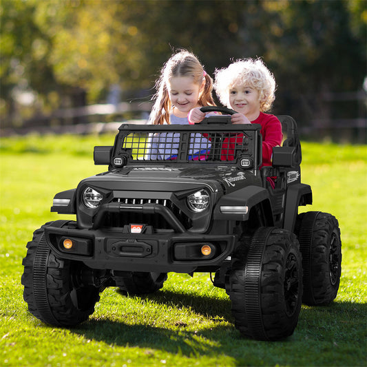 Kimbosmart 24V Electric Children's Ride On Truck Car Toy Battery Powered with 3 Speeds and Remote Control