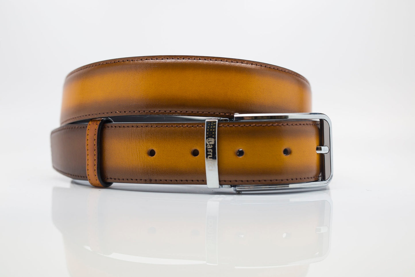 Carrucci Calfskin Loafer - Cognac
