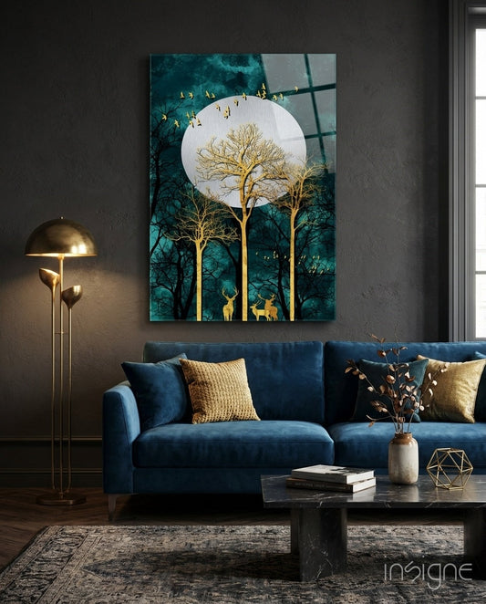 Night Glass Wall Art