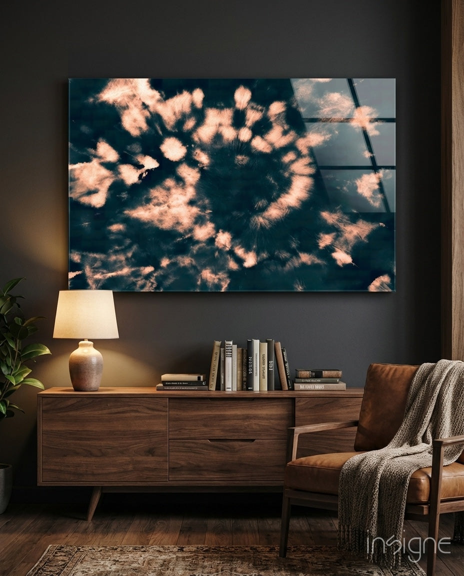 Abstract Glass Wall Art