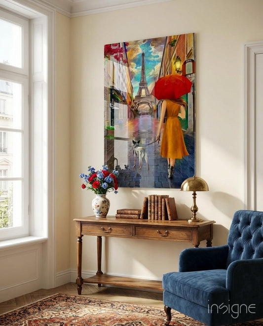 Paris Glass Wall Art