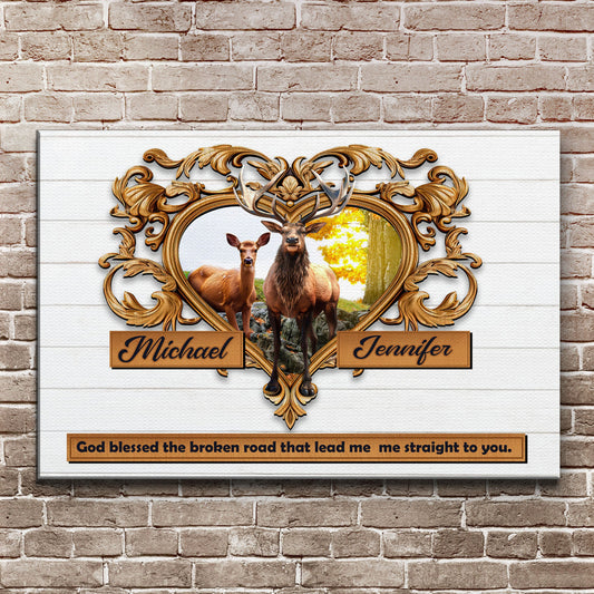 Couple Deer Sign