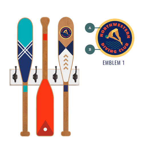 Oar Coatrack - Seafarer's Edition