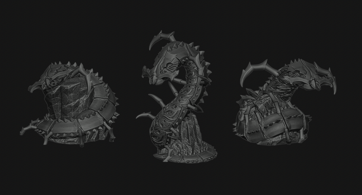 Omrath Army Faction Box - Complete Set of 3D Printed Miniatures for Tabletop Gaming