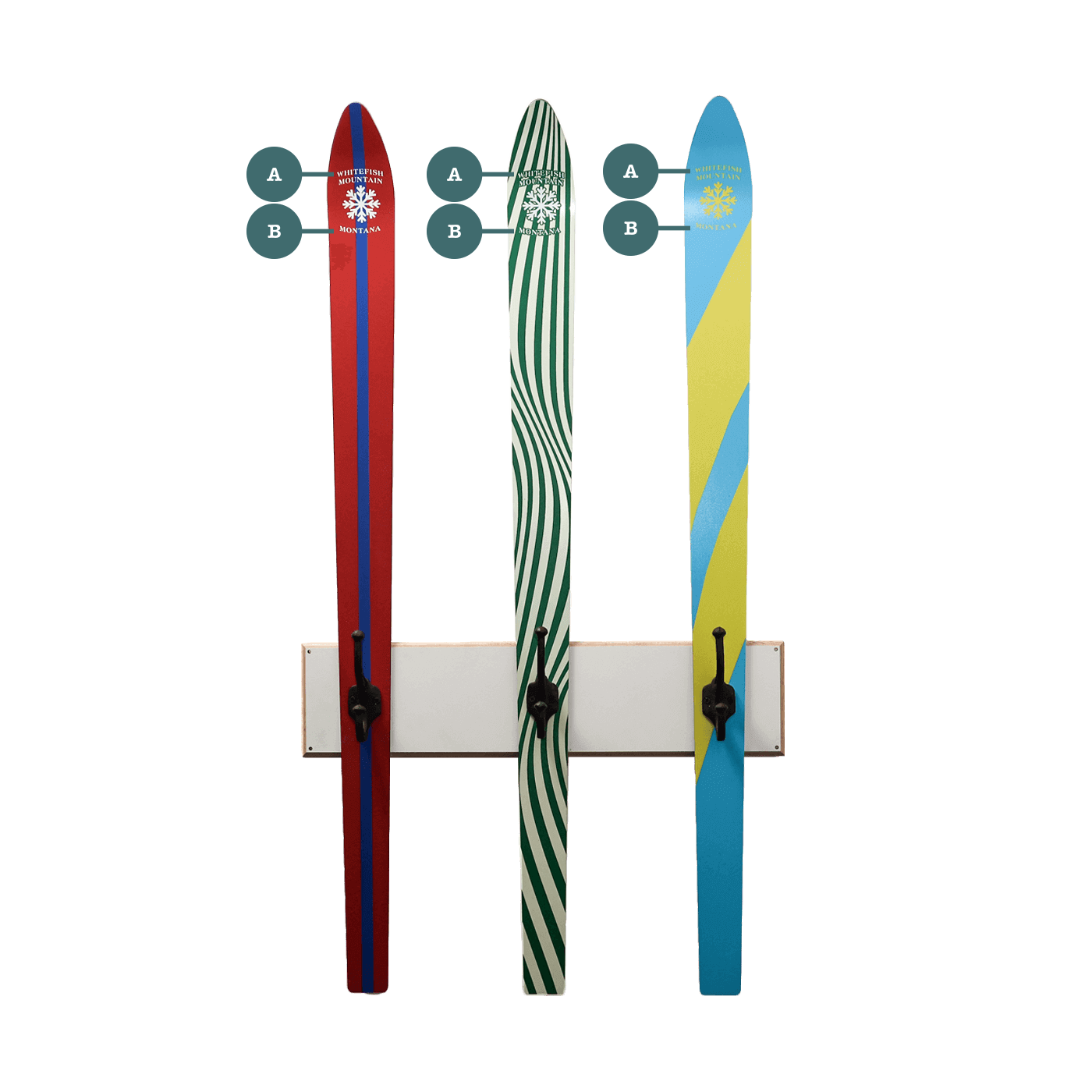 Ski Coatrack - Alpine Trio Edition
