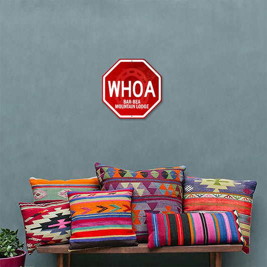 Whoa Stop Sign - Decorative Plaque