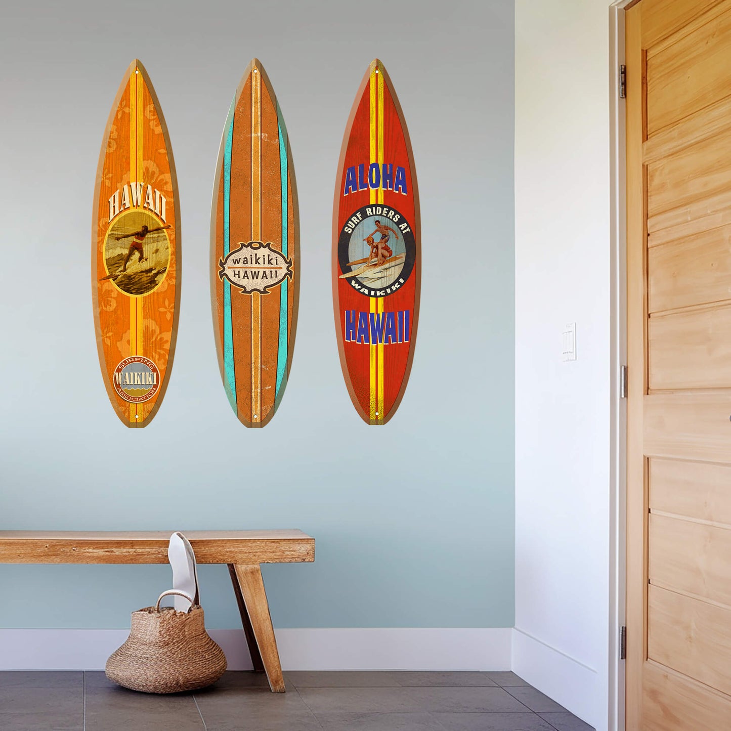 Surf Association - Surfboard Wall Art