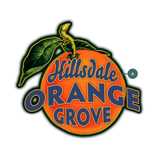 Garden Cutouts: Orange Grove - Decorative Plaque