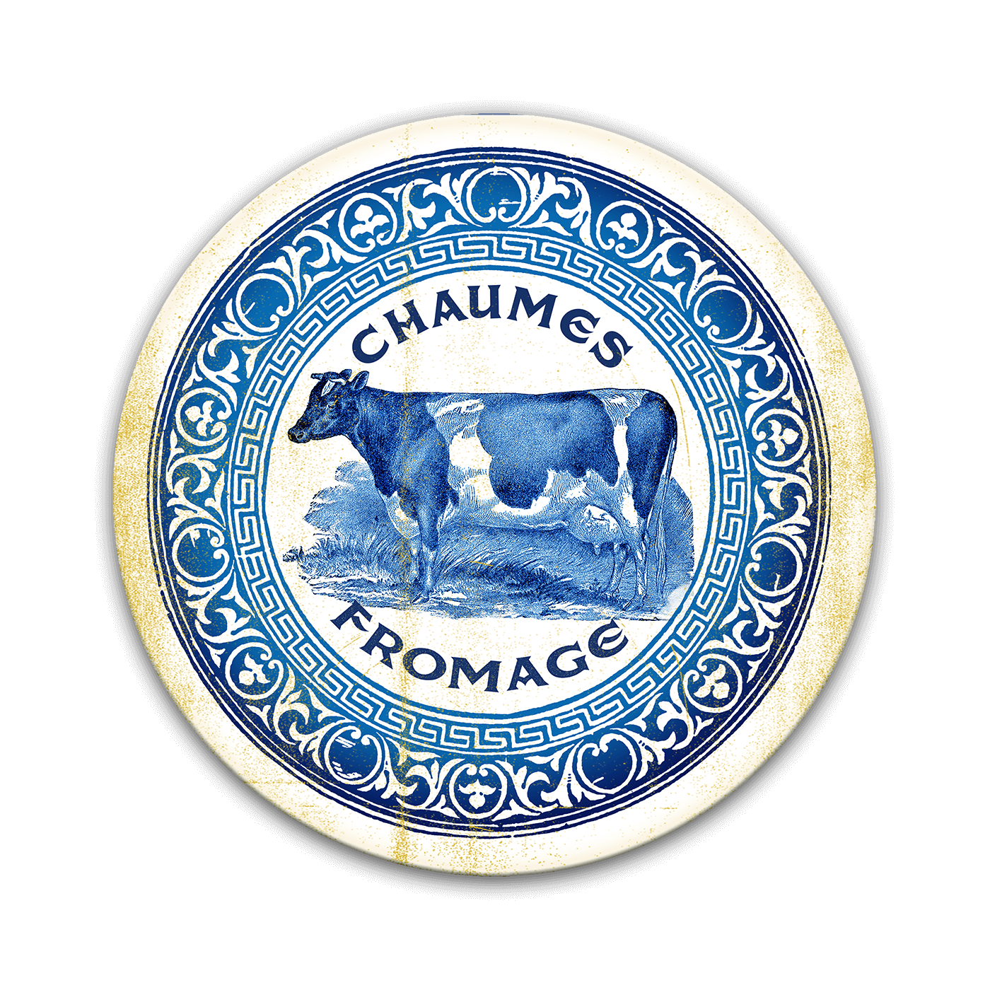 Chaumes Fromage Cheese Label