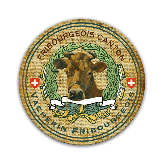 Vacherin Fribourgeois Cheese Label