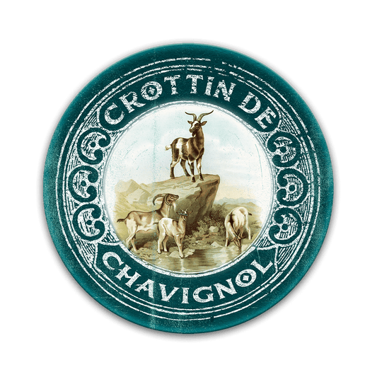 Crottin De Chavignol Cheese Label