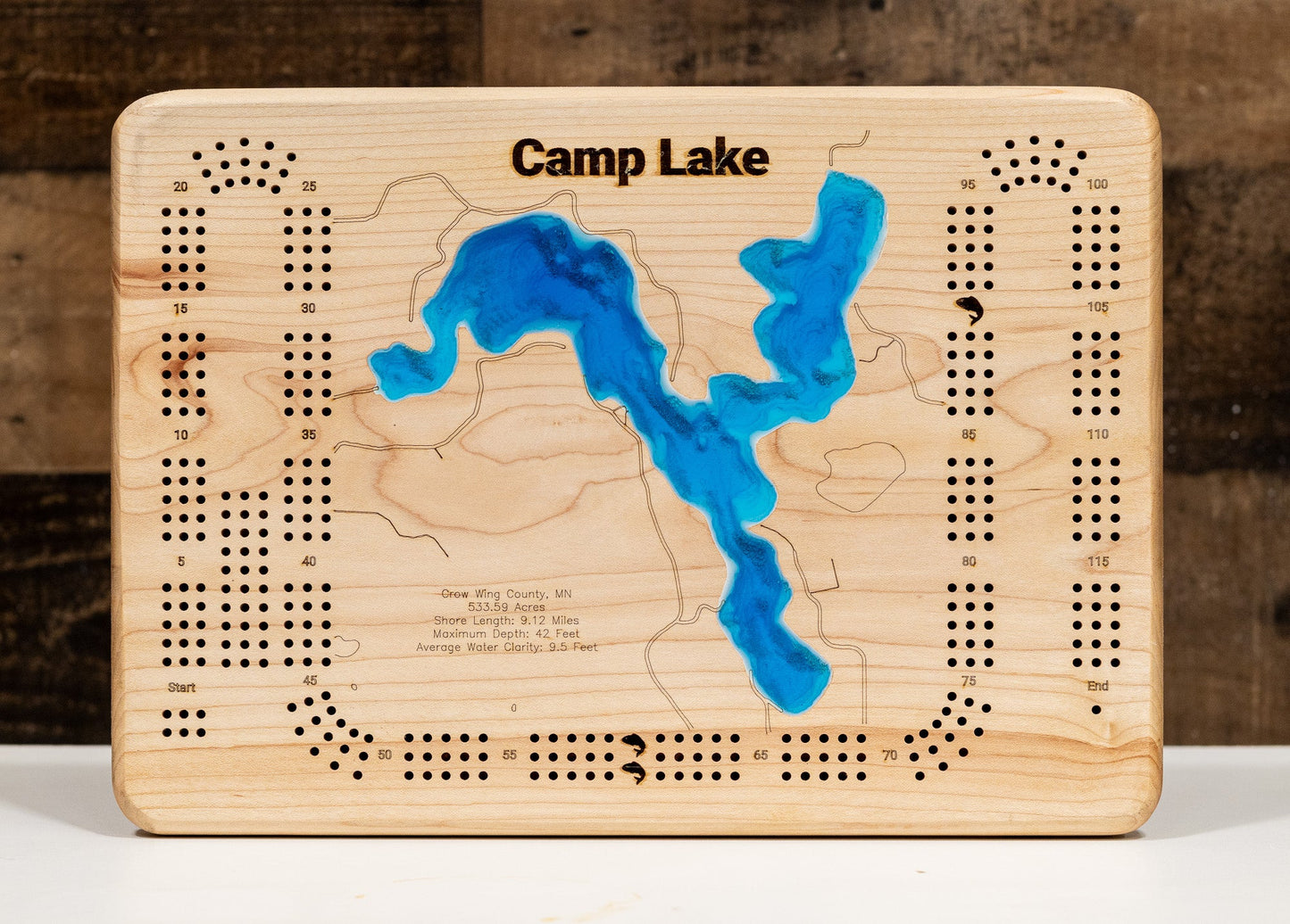 Camp Lake in Crow Wing County, Minnesota