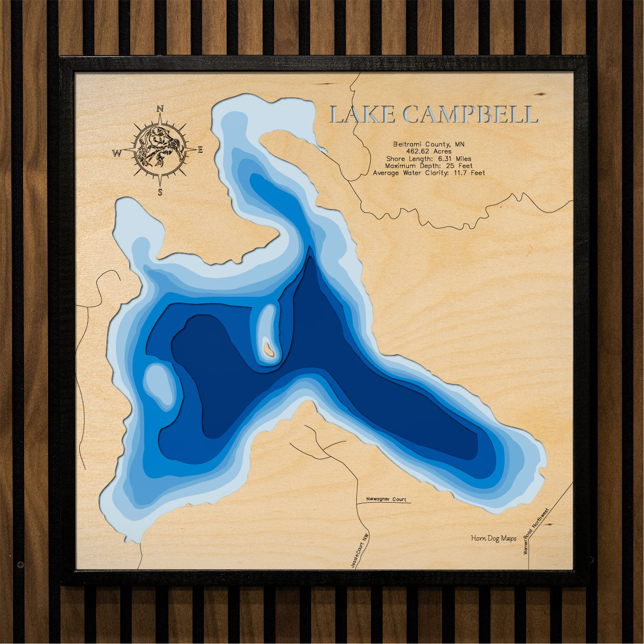 Lake Campbell in Beltrami County, Minnesota