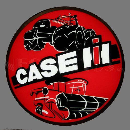 Case IH International Harvester Tractors Backlit LED Sign (15")