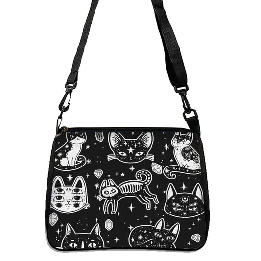 Witchy Print Shoulder Bags - Multiple Designs