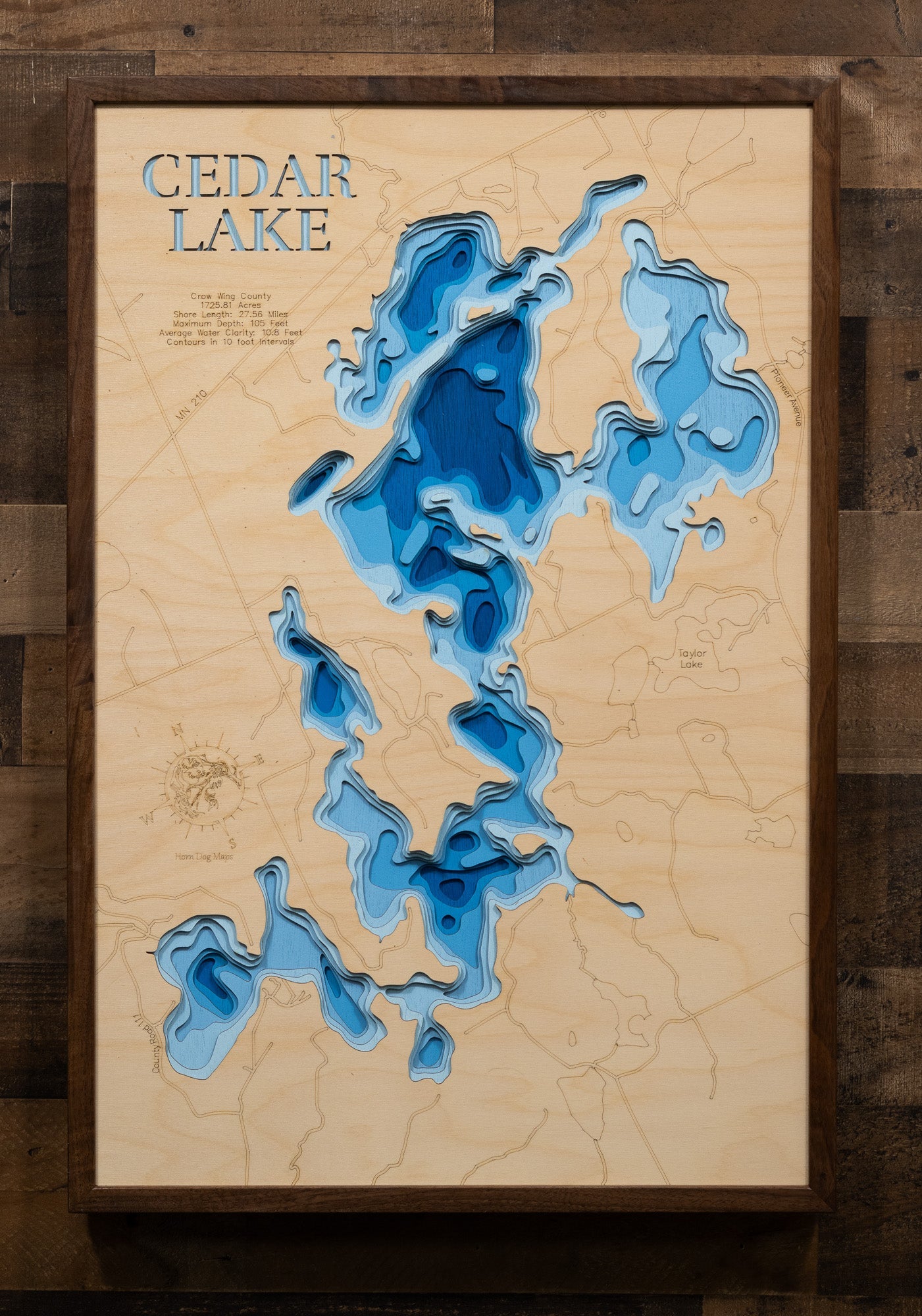 Cedar Lake in Aitkin County, Minnesota