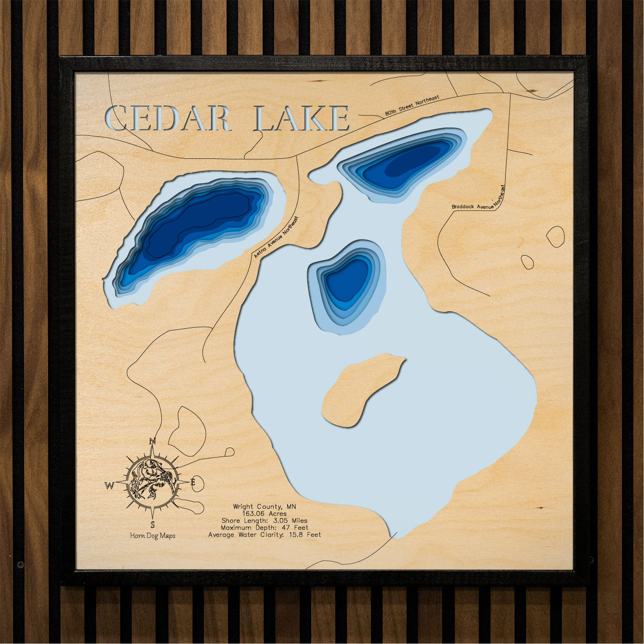 Cedar Lake in Monticello County, MN, Near Monticello