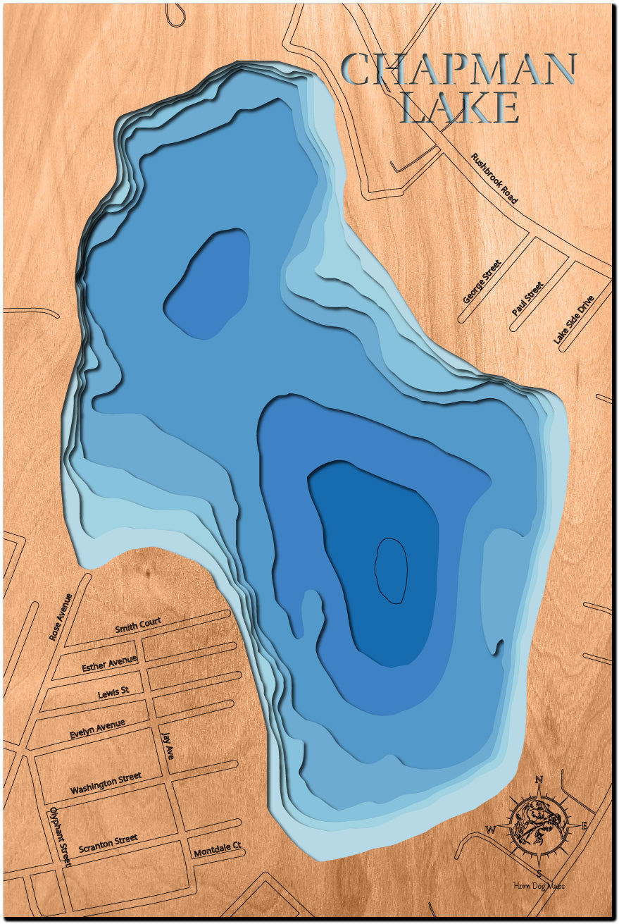 Chapman Lake in Lackawanna County, Pennsylvania