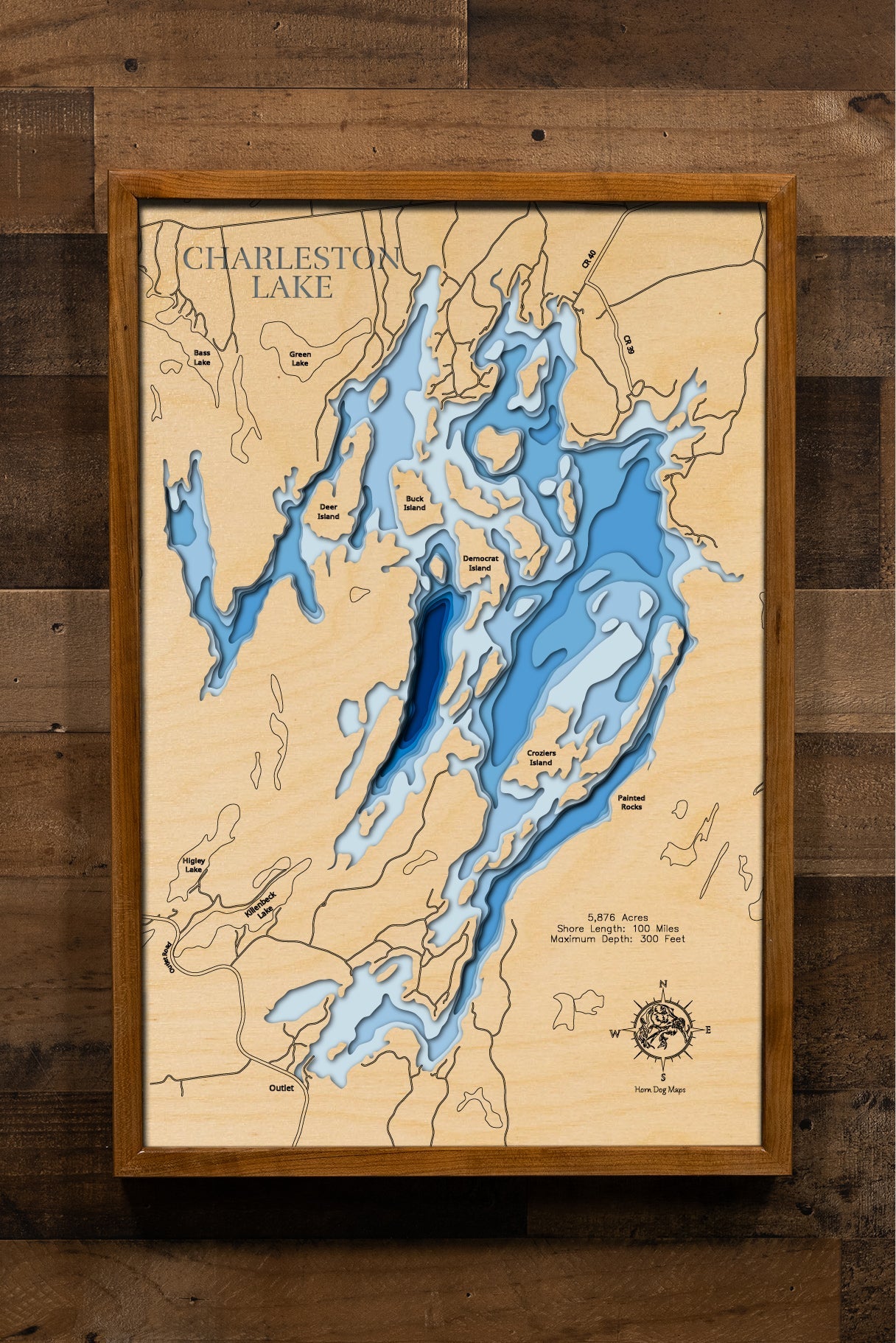 Charleston Lake in Ontario, Canada