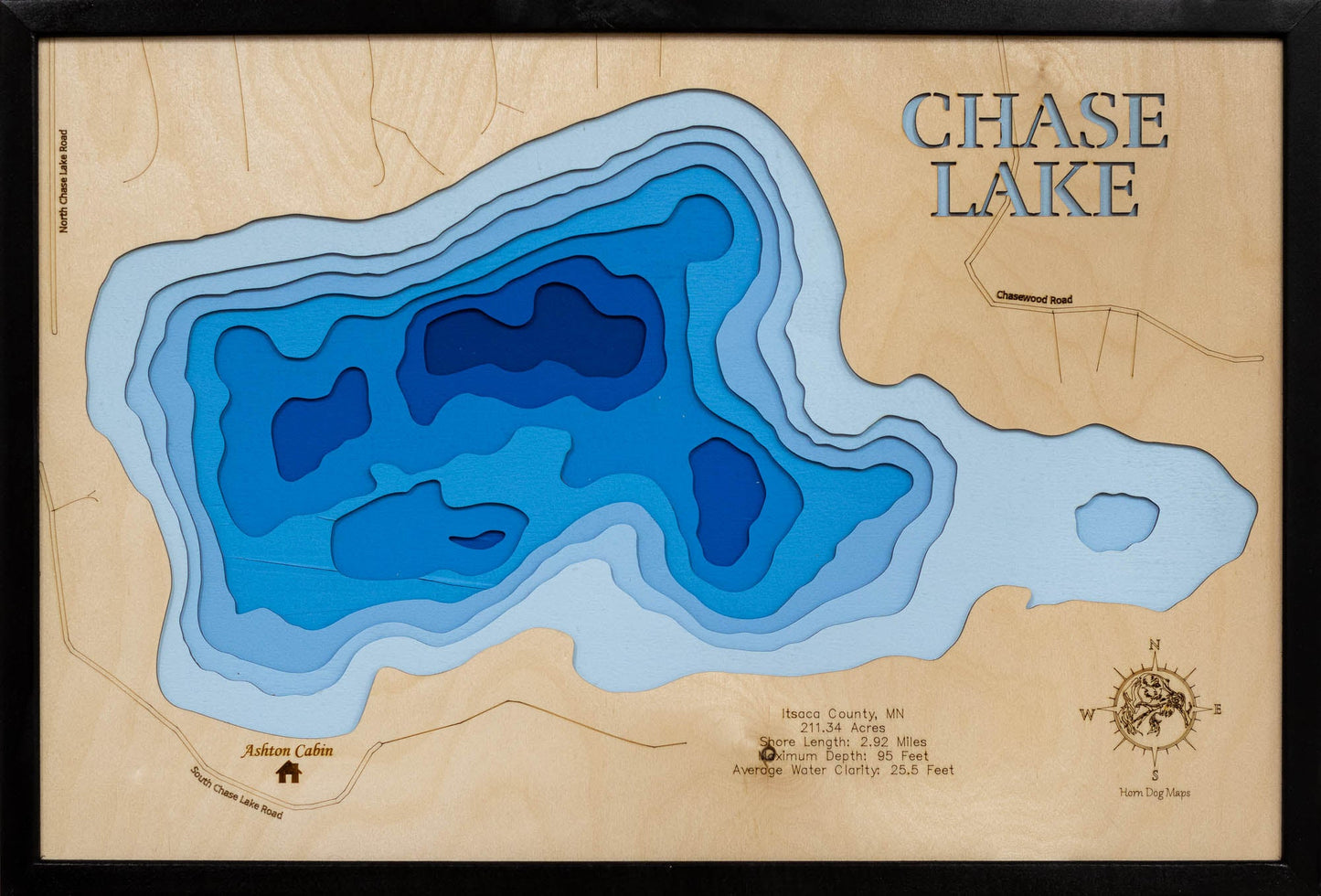 Chase Lake in Itasca County, Minnesota