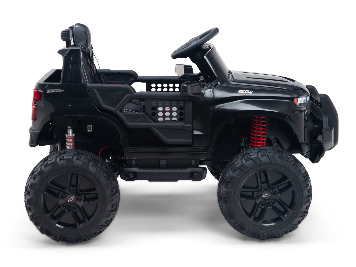 Chevy Silverado Monster Pickup Truck Ride On Toy Truck For Children W/Magic Cars® Wireless Parental Control