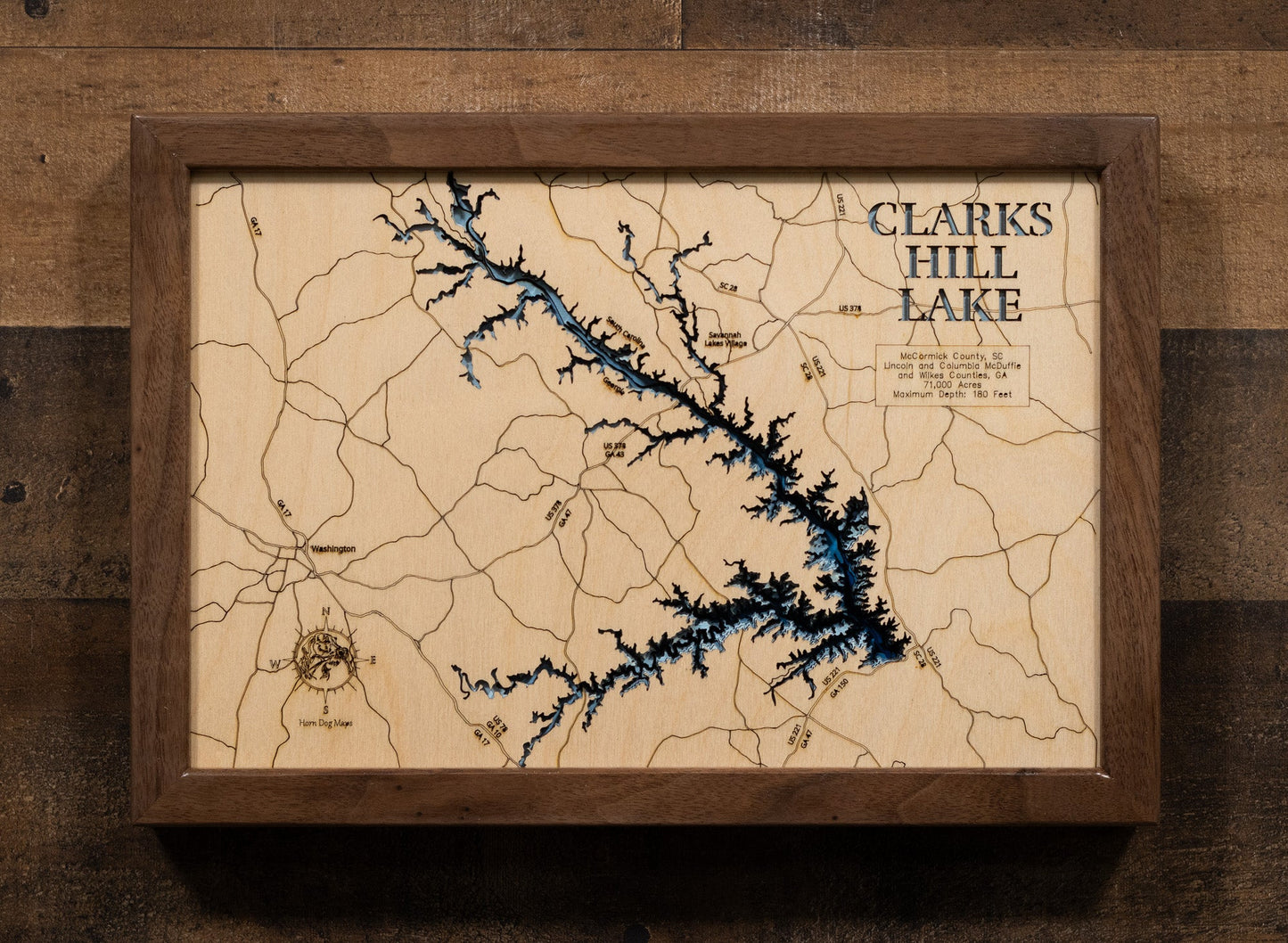 Clarks Hill/Strom Thurmond Lake in Unknown County, GA, South Carolina