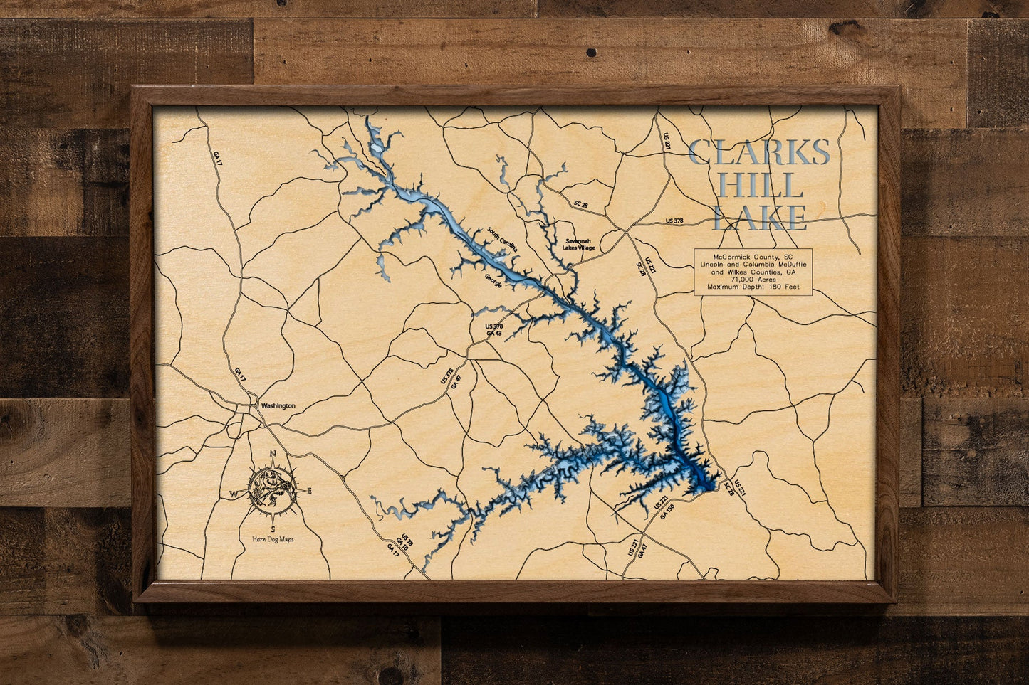 Clarks Hill/Strom Thurmond Lake in Unknown County, GA, South Carolina