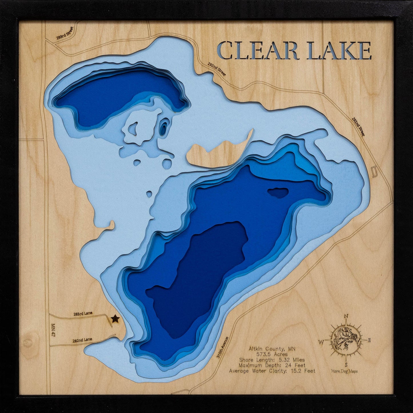 Clear Lake in Aitkin County, Minnesota