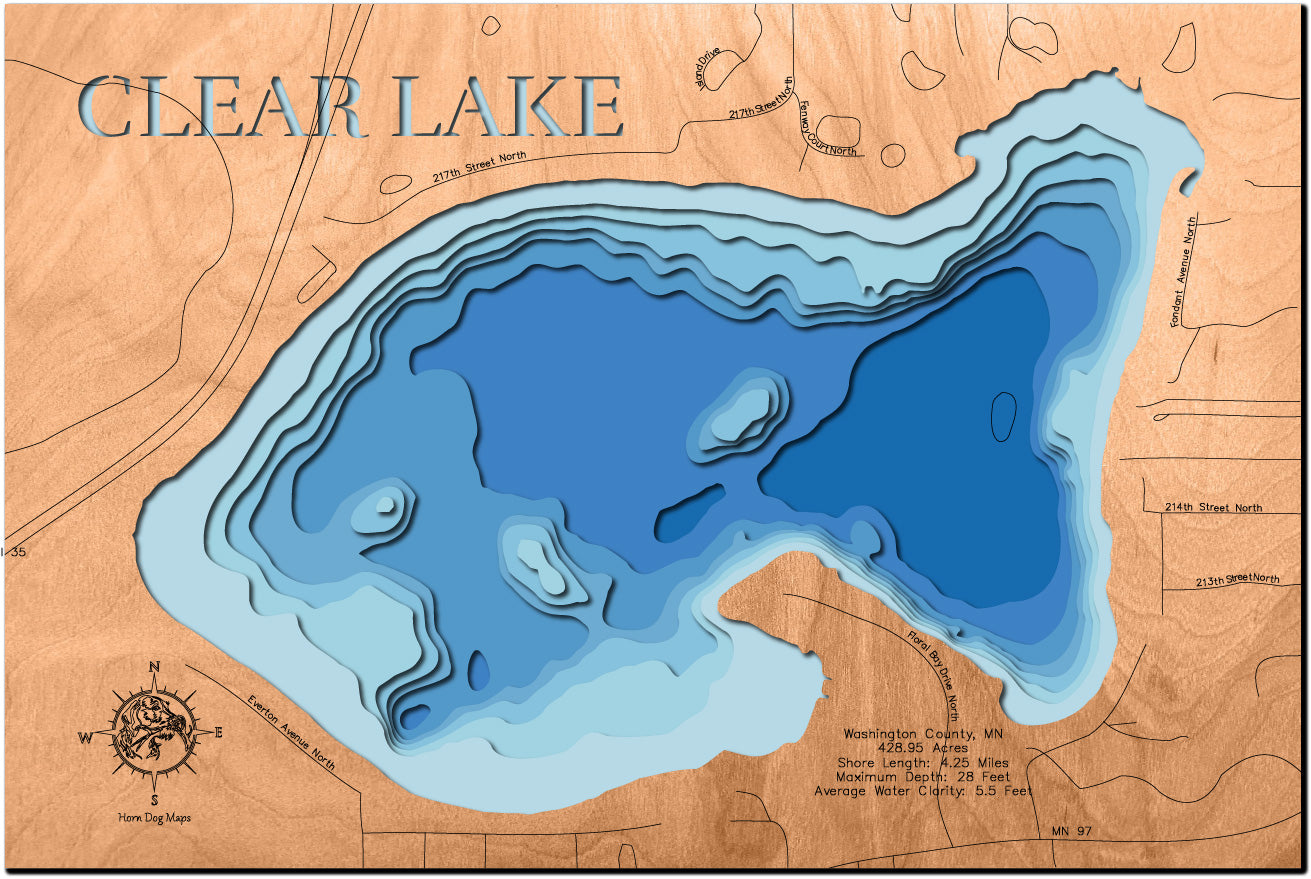 Clear Lake in Washington County, Minnesota