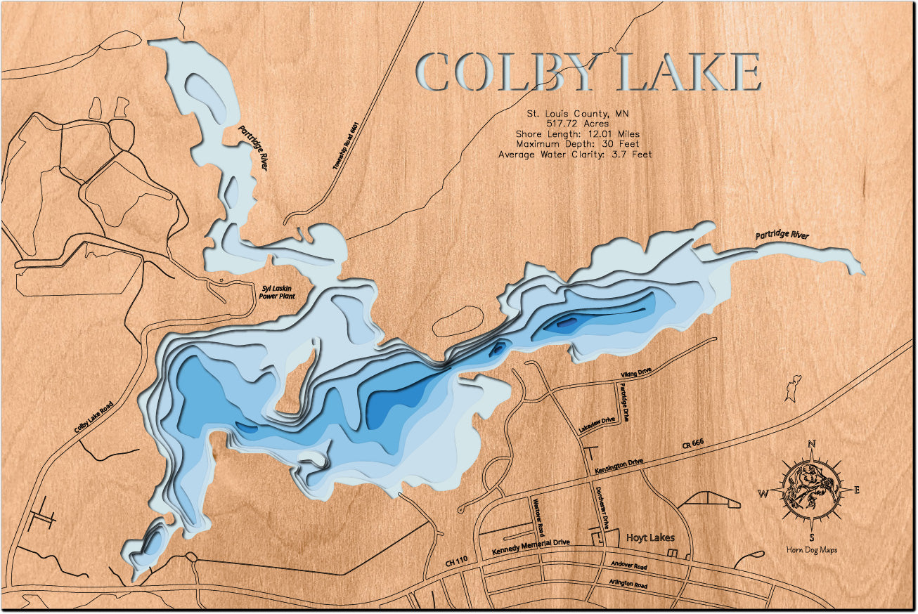Colby Lake in St. Louis County, Minnesota