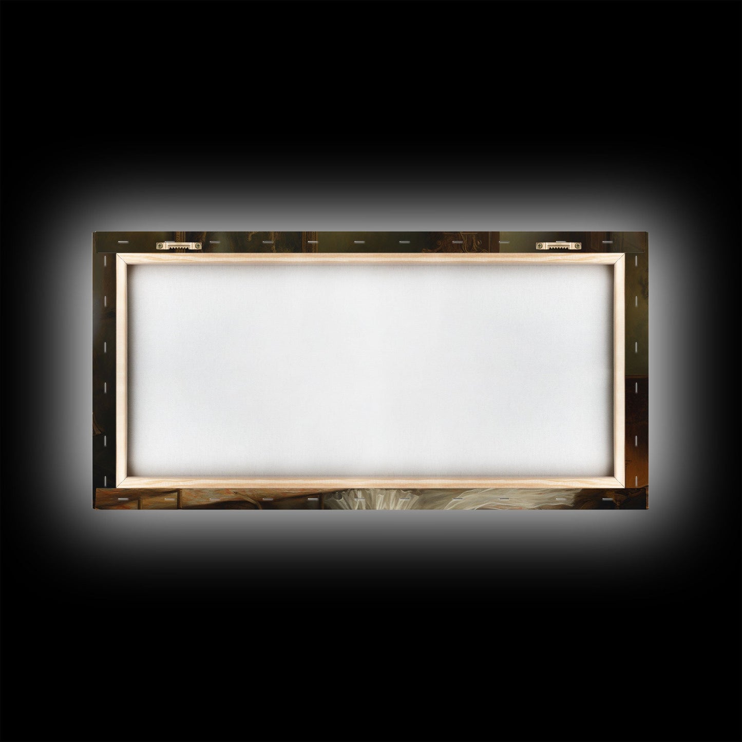 Sheet Ghost Wall Art, Framed Canvas Print, halloween decor, Halloween wall art,  ghost print, dark academia, victorian oil painting