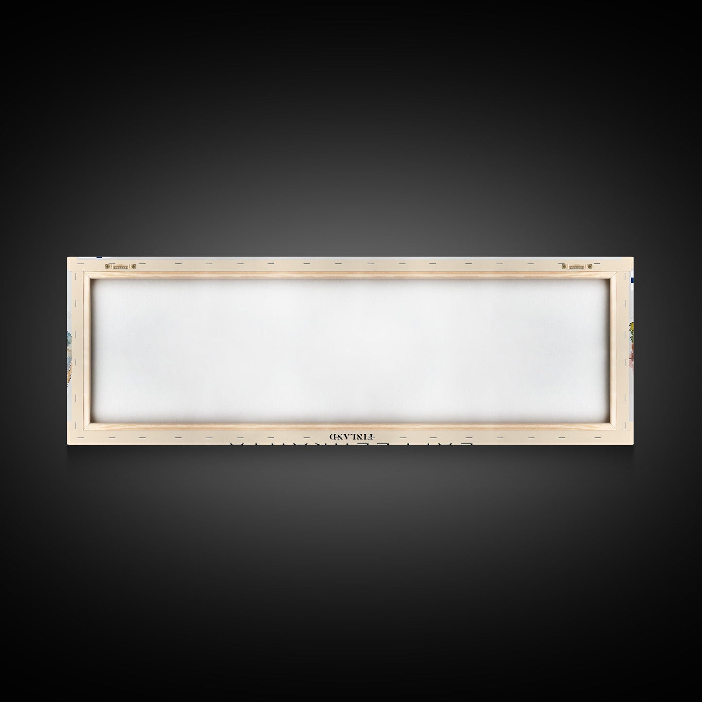 Lappeenranta Finland Panoramic Travel Poster, Framed Canvas Print or Metal Wall Art, Travel Art, Home Decor, Panoramic Painting, Midcentury Art