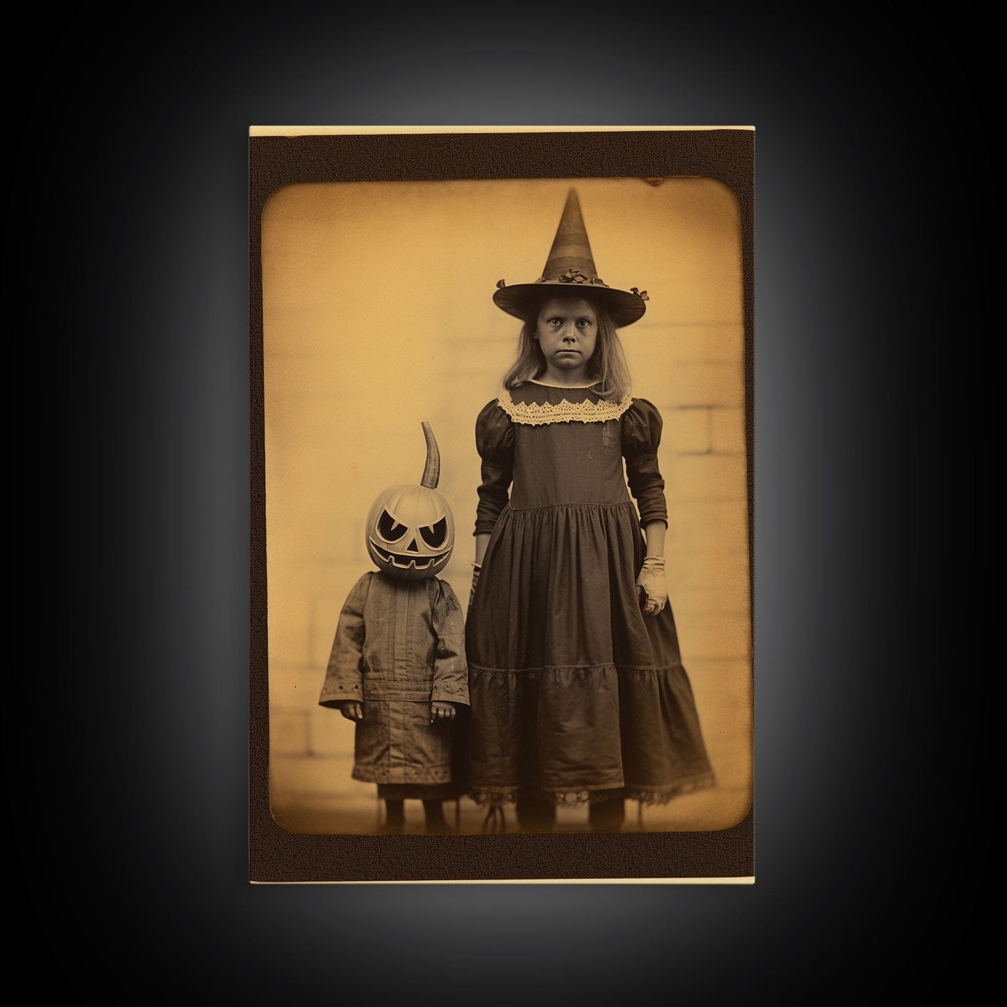 Creepy Wall Art, Spooky Art, Dark Wall Art, Moody Wall Art, Horror Art, Canvas Print, Wall Art, Vertical Print, Home Decor, Wall Decor