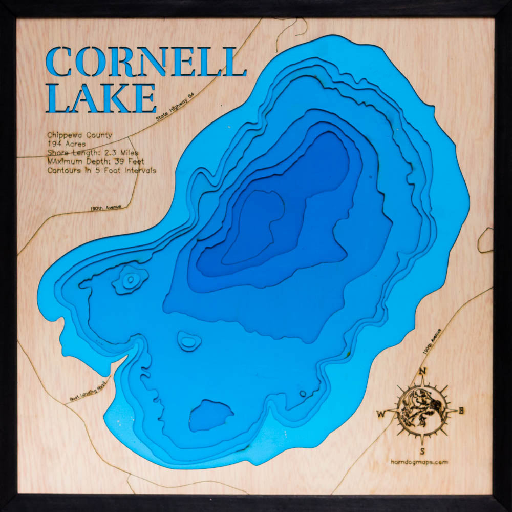 Cornell Lake in Chippewa County, Wisconsin