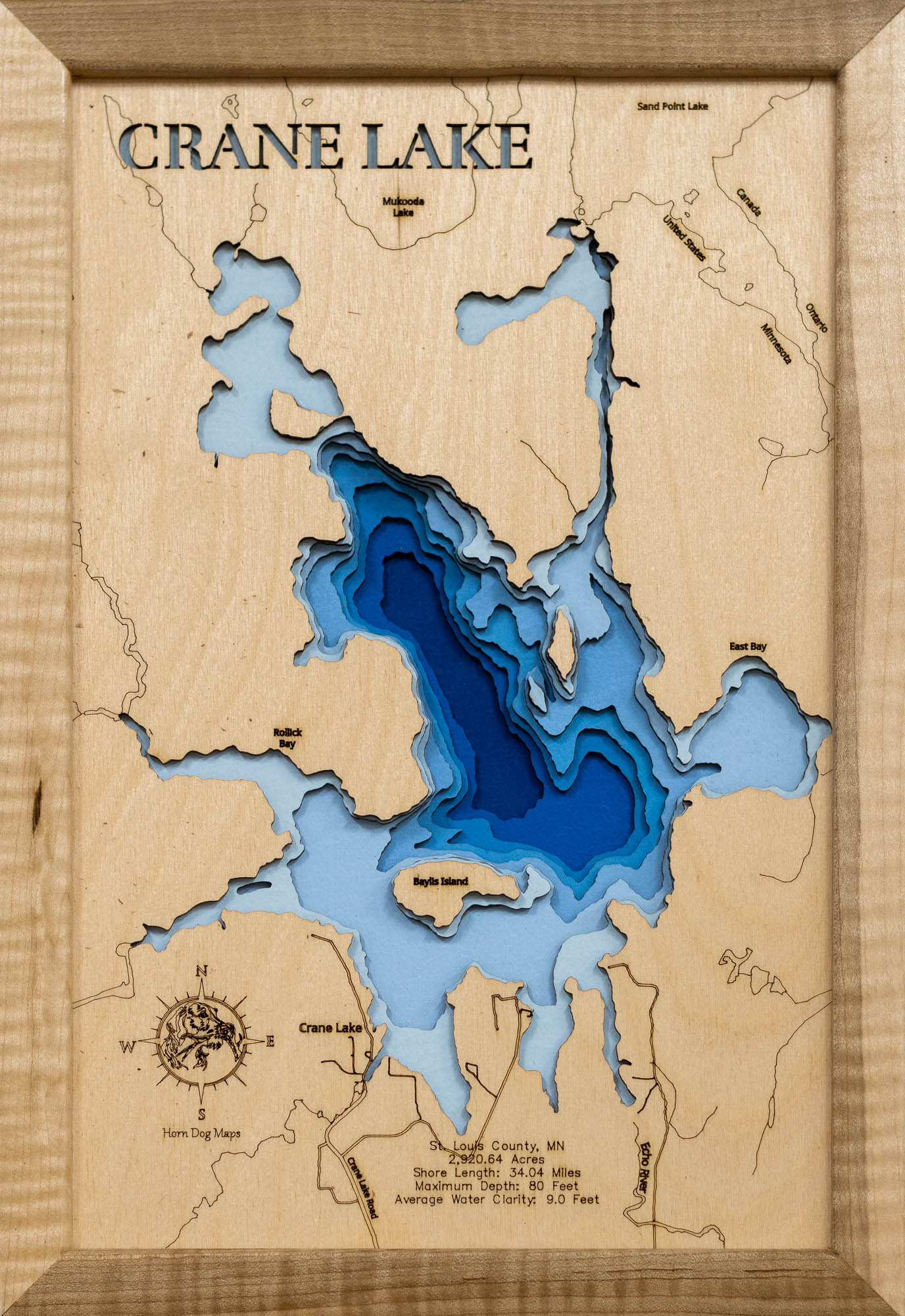 Crane Lake in St. Louis County, Minnesota