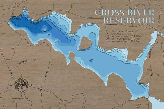Cross River Reservoir in Westchester County, New York