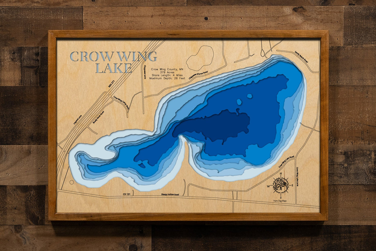 Crow Wing Lake in Crow Wing County, Minnesota