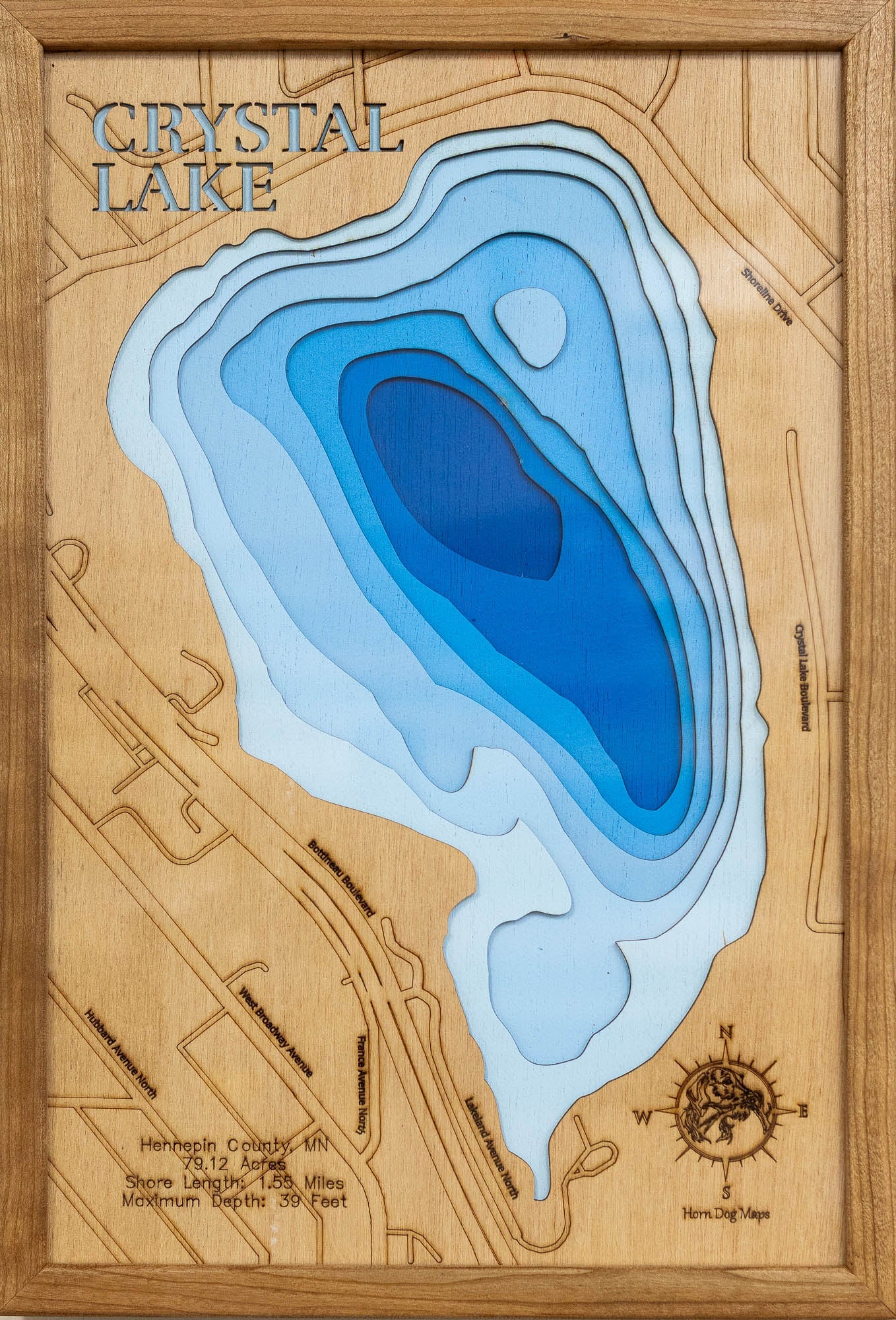 Crystal Lake in Hennepin County, Minnesota