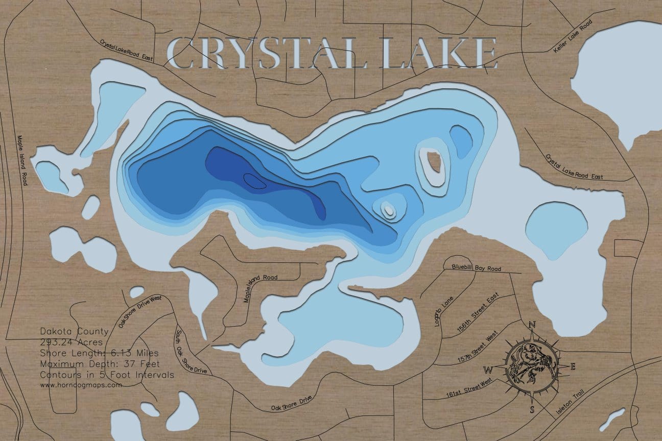 Crystal Lake in Dakota County, Minnesota