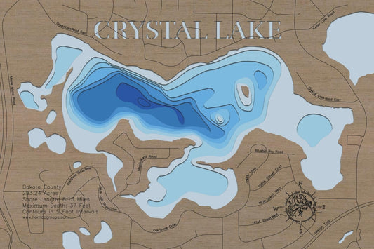 Crystal Lake in Dakota County, Minnesota