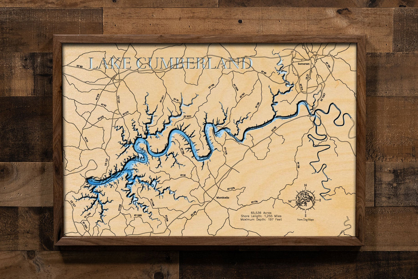 Lake Cumberland in Clinton, Pulaski, Russell, Wayne, and Laurel Counties Kentucky