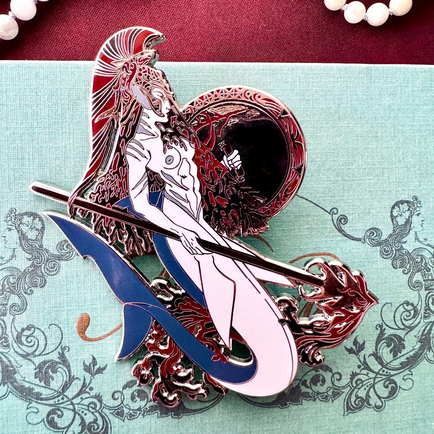 Enamel Pin - Mars Celestial Mermaid