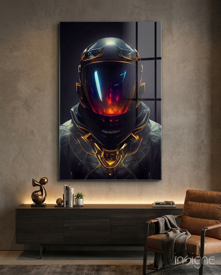 Back to the Space Glass Art  || Designer Collection
