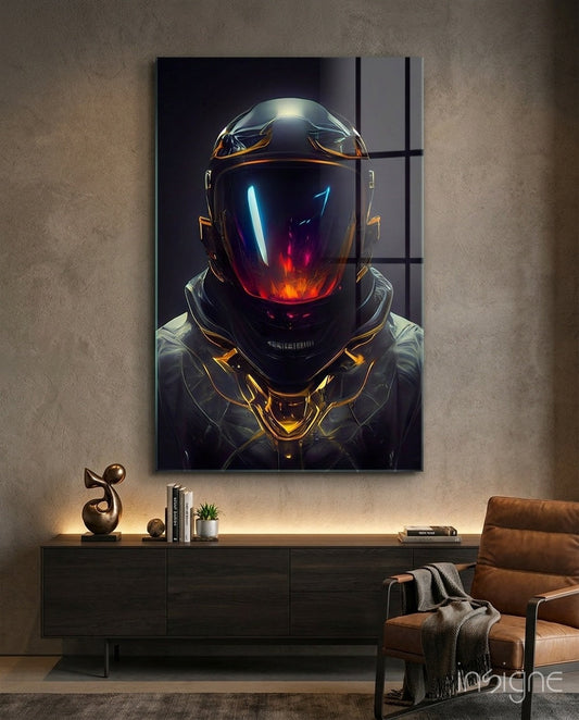Back to the Space Glass Art  || Designer Collection