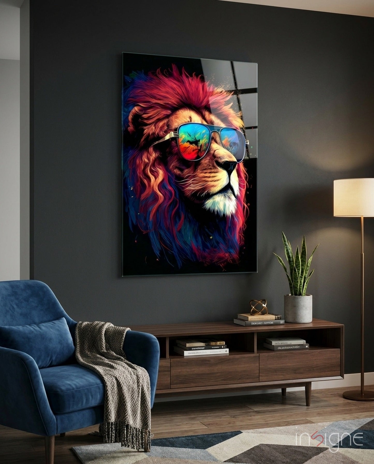 Charismatic Glass Wall Art|| Designer's Collection